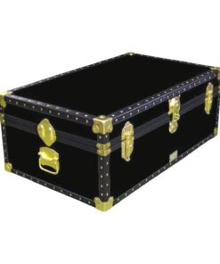 09-085 R BLACK 30 Cabin Storage Trunk with ABS Trim