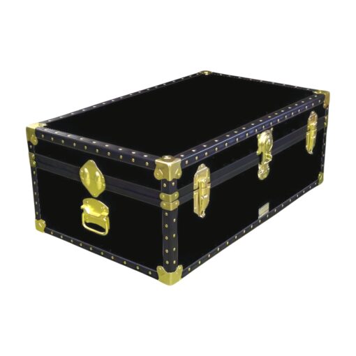 09-085 R BLACK 30 Cabin Storage Trunk with ABS Trim