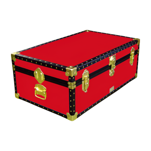 09-082 R RED 30 Cabin Storage Trunk with ABS Trim