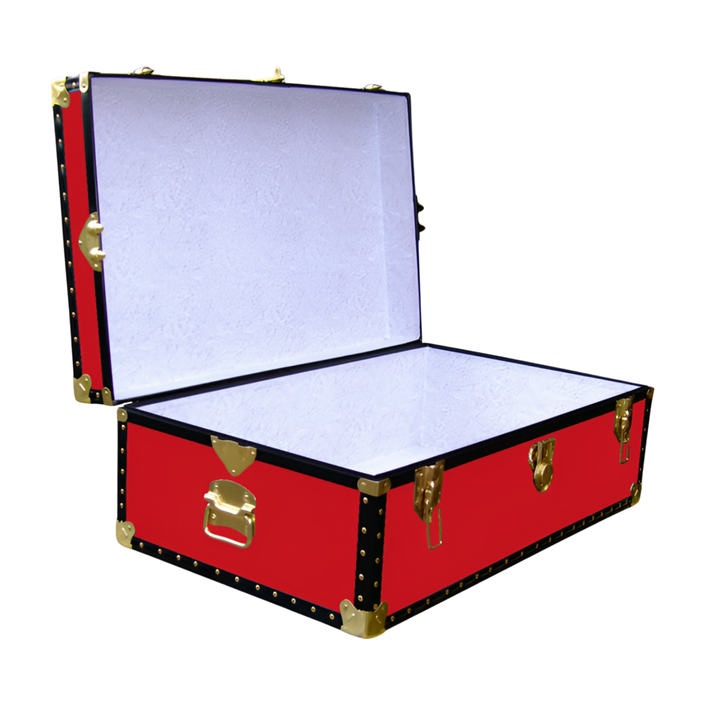 08-083 R RED 33 Cabin Storage Trunk with ABS Trim - Image 2