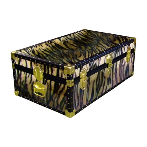 09-183 TI FAUX TIGER 30 Cabin Storage Trunk with ABS Trim
