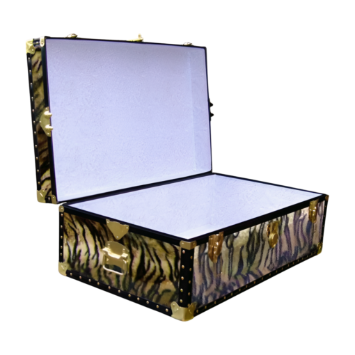 09-183 TI FAUX TIGER 30 Cabin Storage Trunk with ABS Trim - Image 2