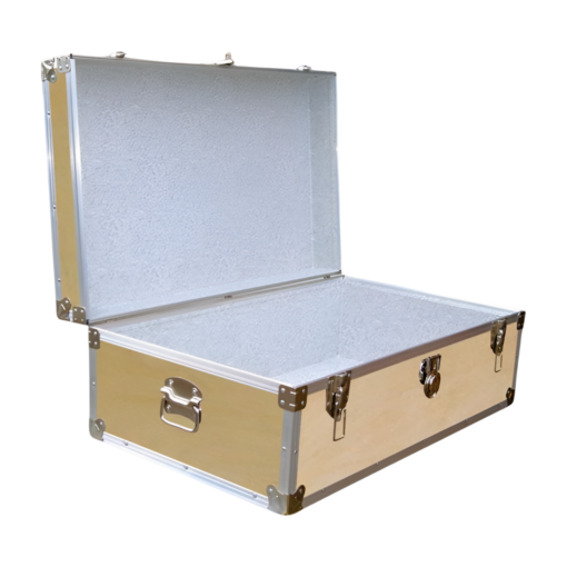 08-075 WE WOOD 33 Cabin Storage Trunk with Alloy Trim - Image 2