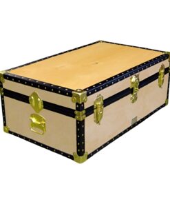 09-073 W WOOD 30 Cabin Storage Trunk with ABS Trim