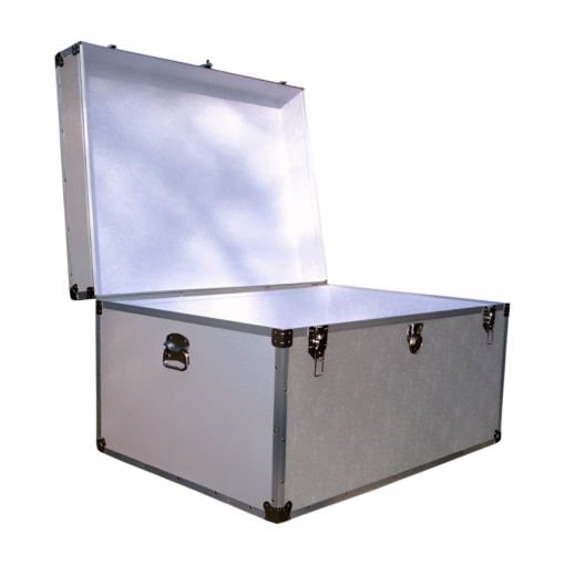 02-129 AE ALLOY Jumbo Storage Trunk with Alloy Trim - Image 2