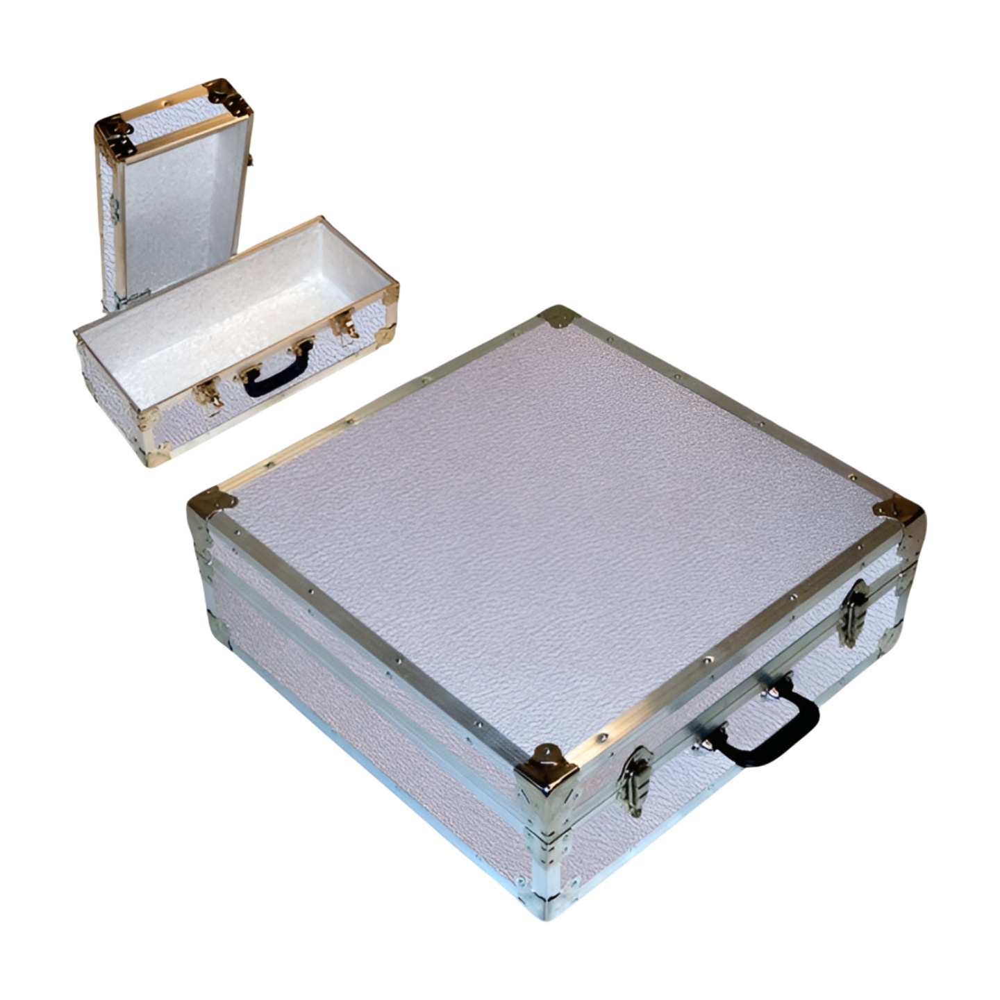 19-076 AE ALLOY CD 200 Storage Trunk with Alloy Trim