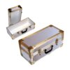 16-062 AE ALLOY Single 100 Storage Trunk with Alloy Trim