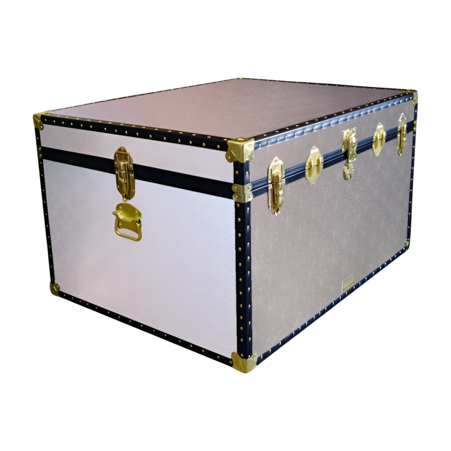 02-127 AS ALLOY Jumbo Storage Trunk with ABS Trim