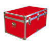 07-090 RE RED 33 Deep Storage Trunk with Alloy Trim