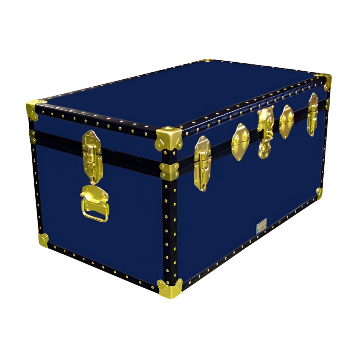 07-086 R NAVY 33 Deep Storage Trunk with ABS Trim