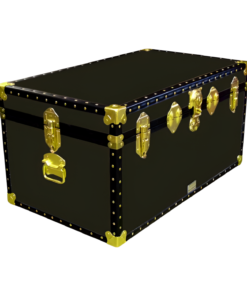 07-083 R OLIVE 33 Deep Storage Trunk with ABS Trim