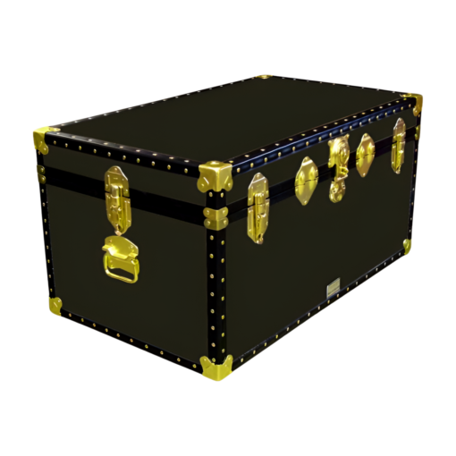 07-083 R OLIVE 33 Deep Storage Trunk with ABS Trim