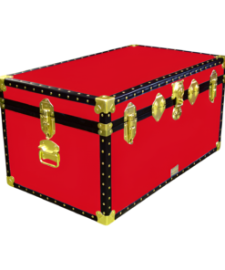 07-084 R RED 33 Deep Storage Trunk with ABS Trim