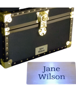 Silver Embossed Nameplate